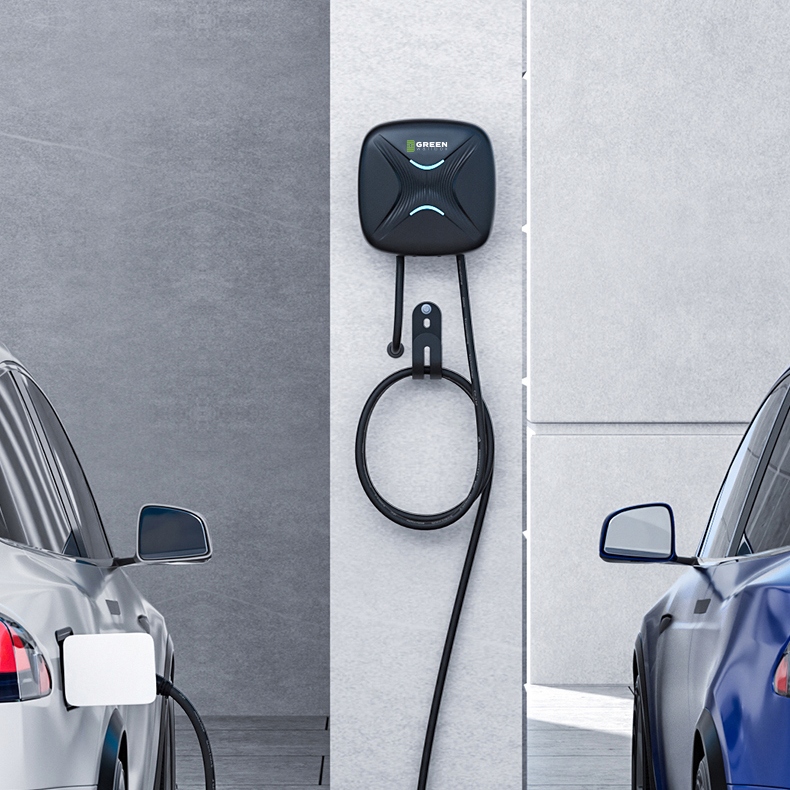 Green Wallbox Smart 11kW Type 2 z aplikacja Brand Green Wallbox