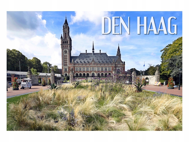 

Den Haag Architektura Magnes na lodówkę