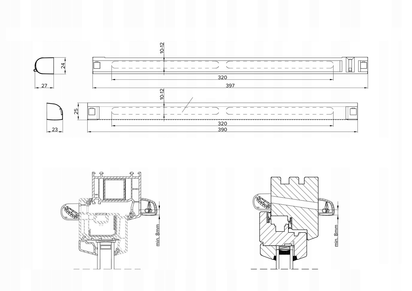 Nawiewnik ciśnieniowy Ventair Simpress Biały Kod producenta nawiewnik ciśnieniowy biały Simpress