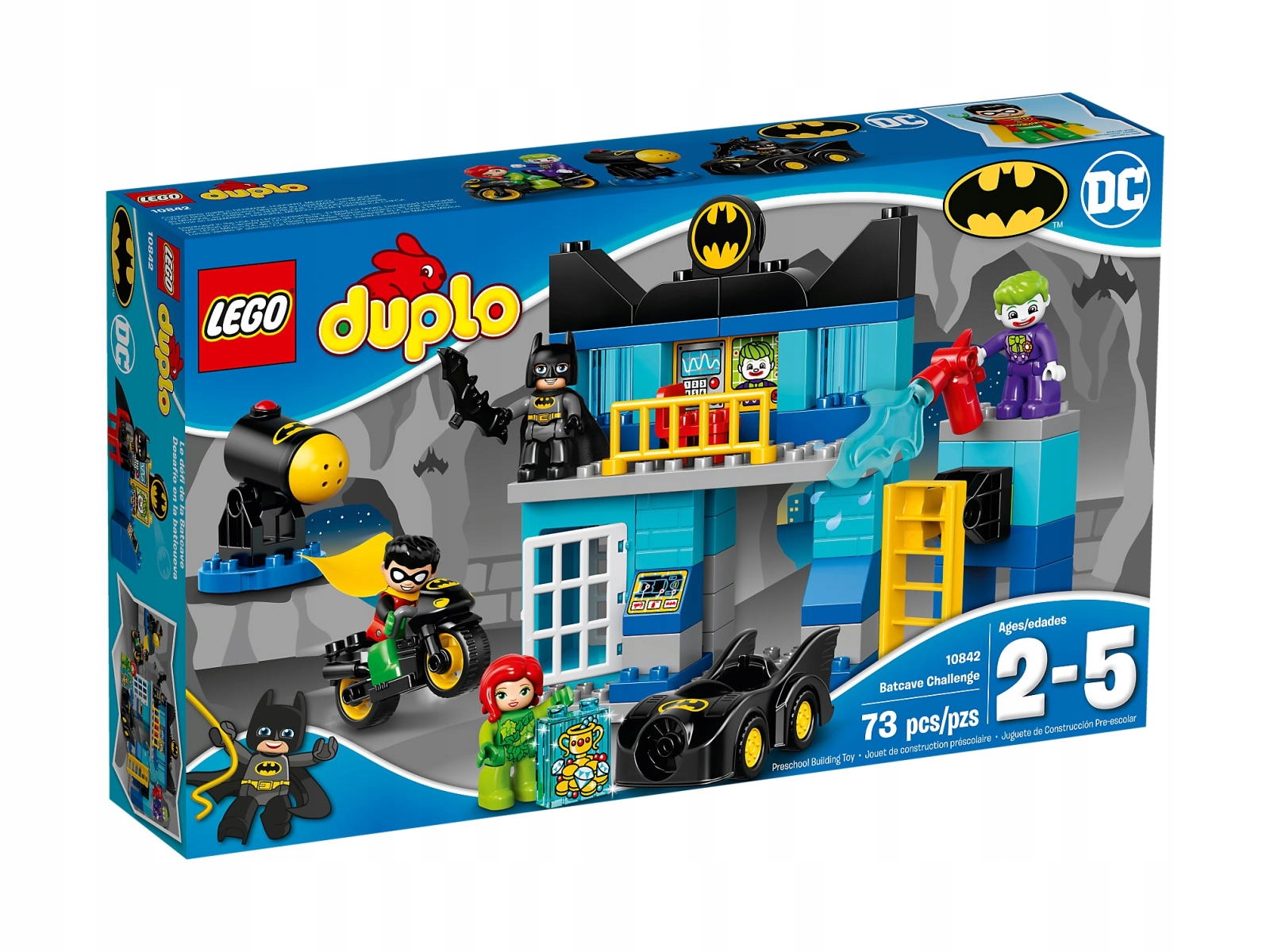 Lego Duplo 10842 Batmanova Jeskyně Disney Velký Sada