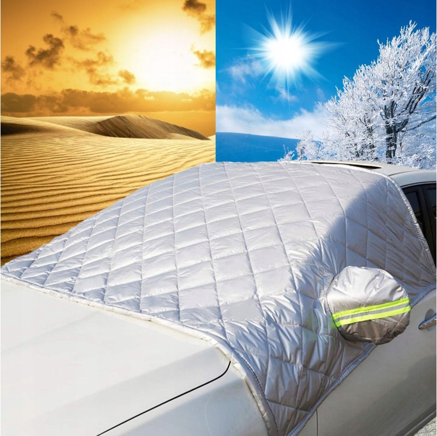 DUŻA OSŁONA ANTYSZRONOWA MATA NA SAMOCHÓD Producent bez marki