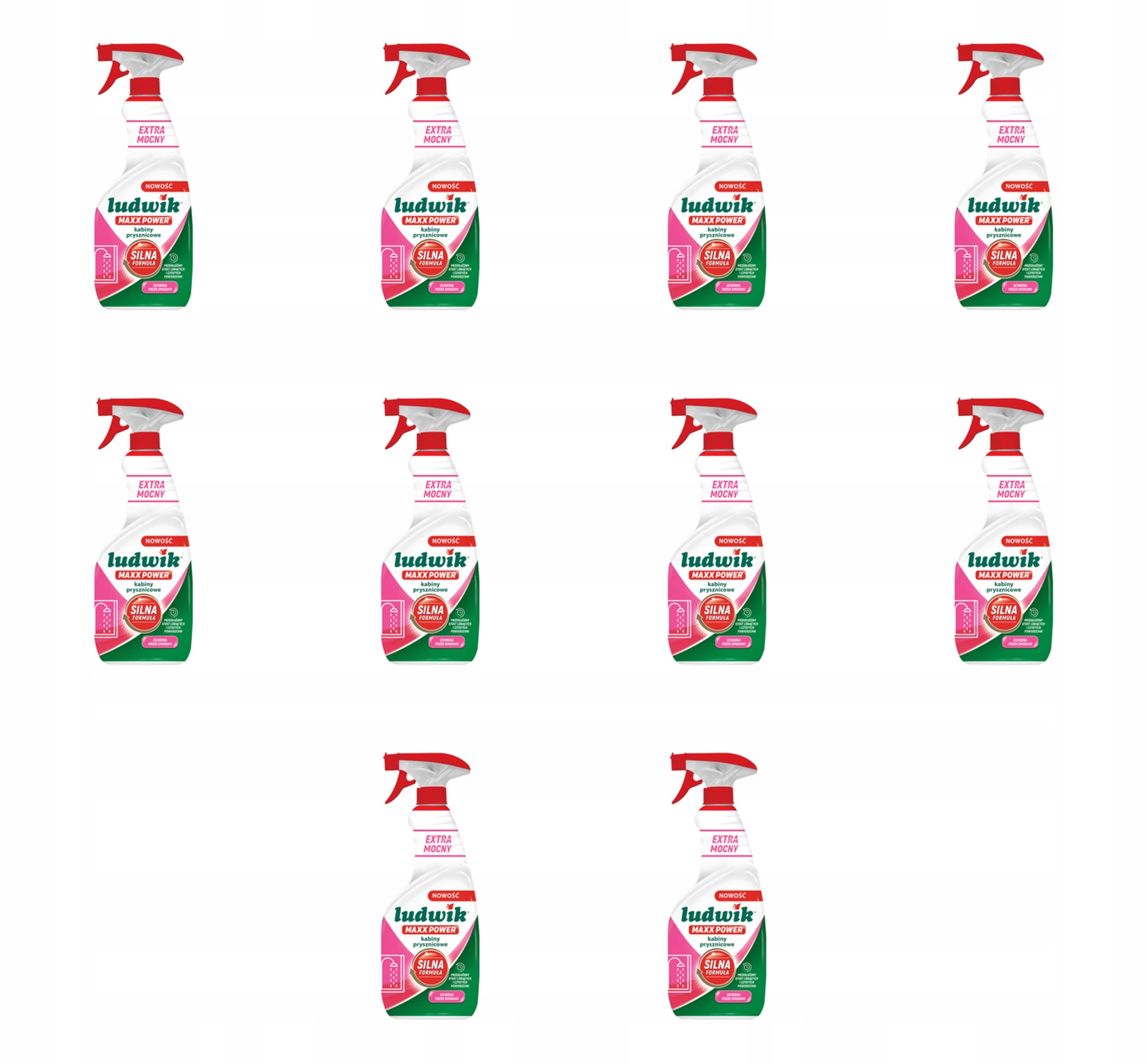 Ludwik Maxx Power sprchové kouty 600 ml X10