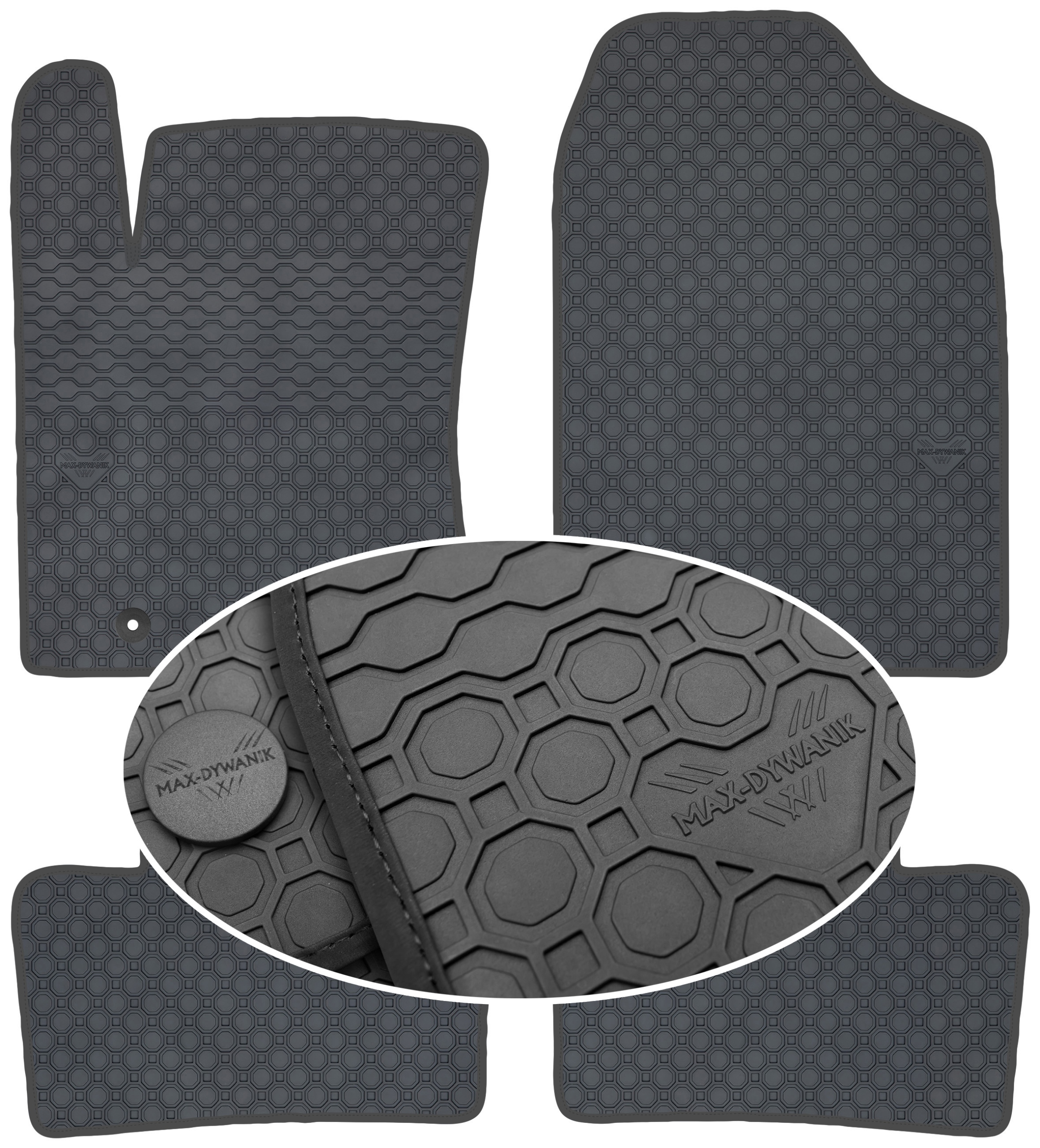 Hyundai i10 II 2013-2019 Gumové rohože