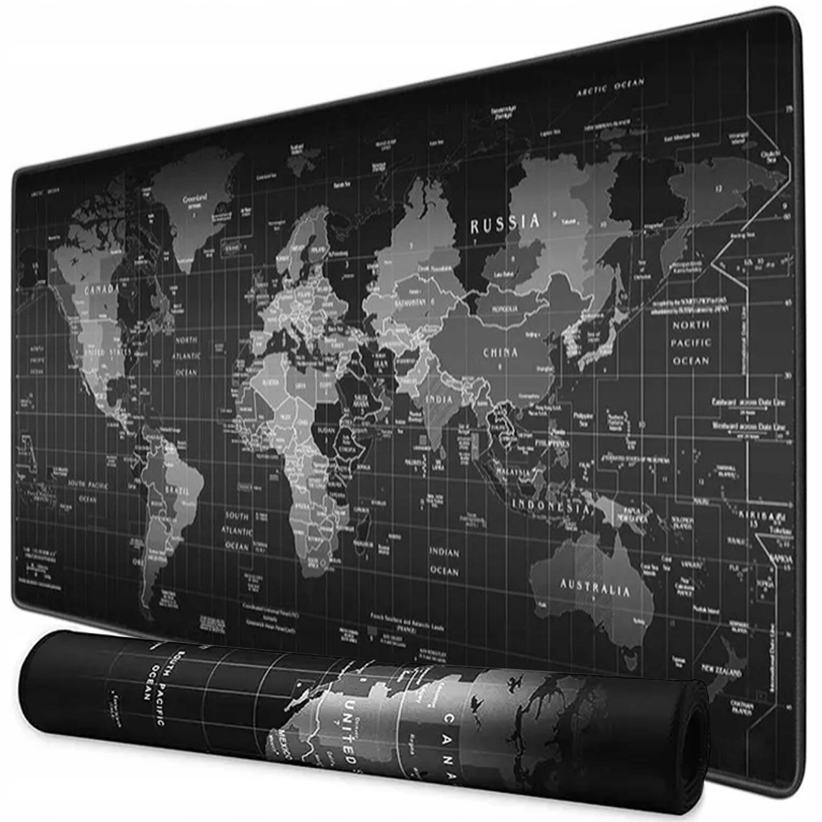 

Duża Podkładka Pod Mysz Mapa Świata Biurowa XXL