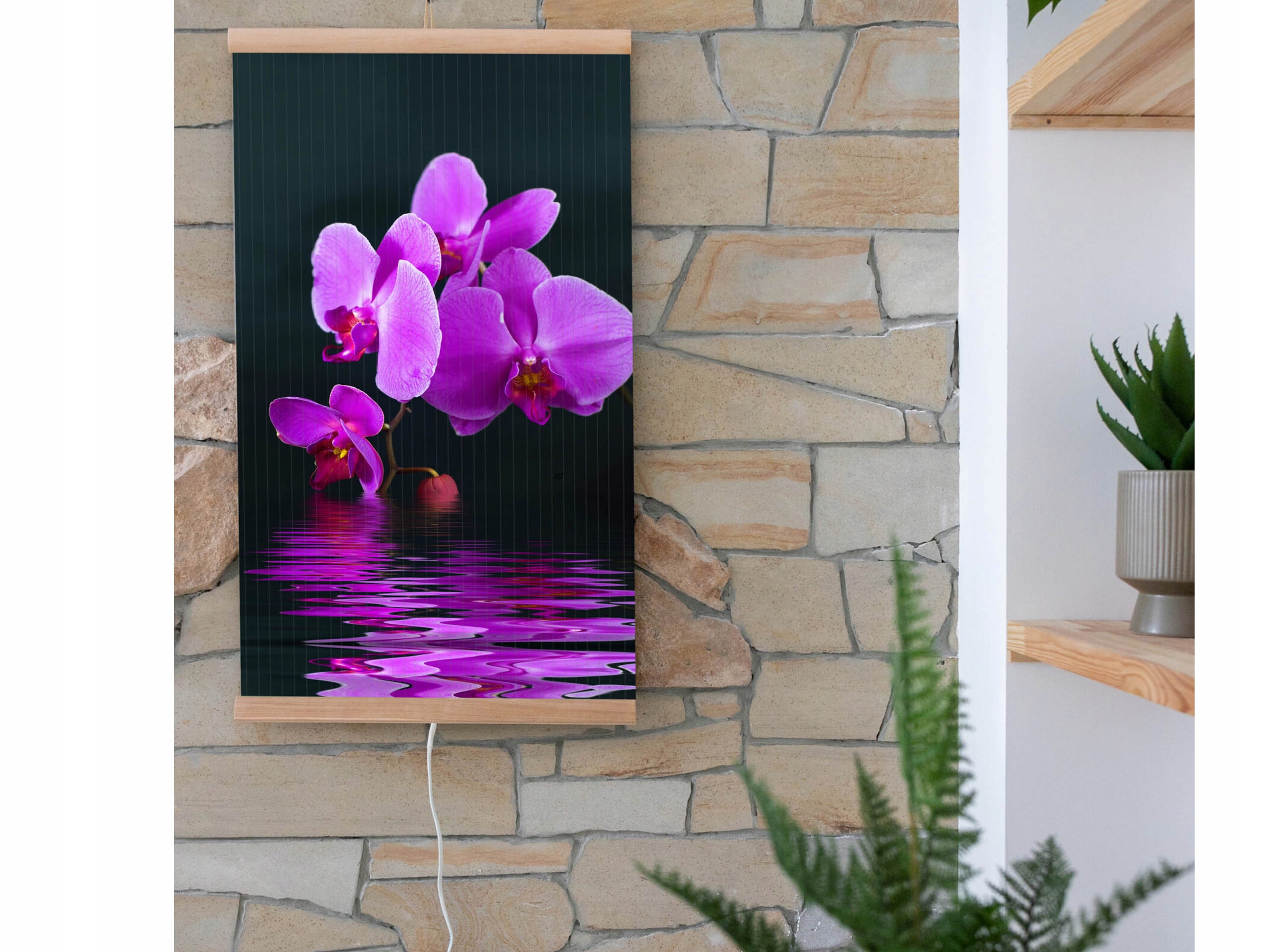 GRZEJNIK ORCHIDEA NA PODCZERWIEŃ TANIE ECO GRZANIE Stan opakowania oryginalne