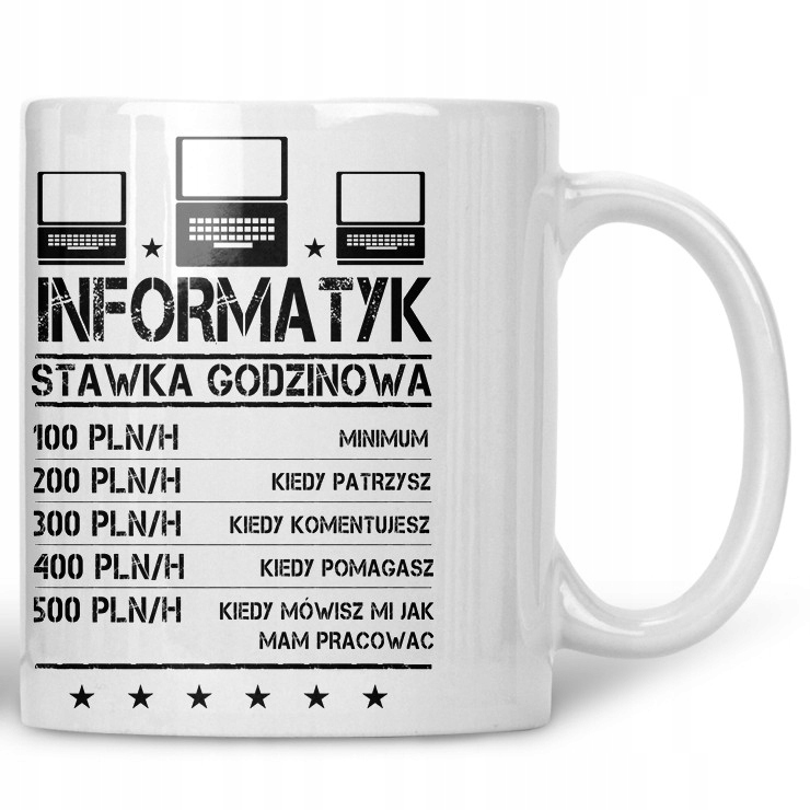 

Kubek Informatyk stawka godzinowa