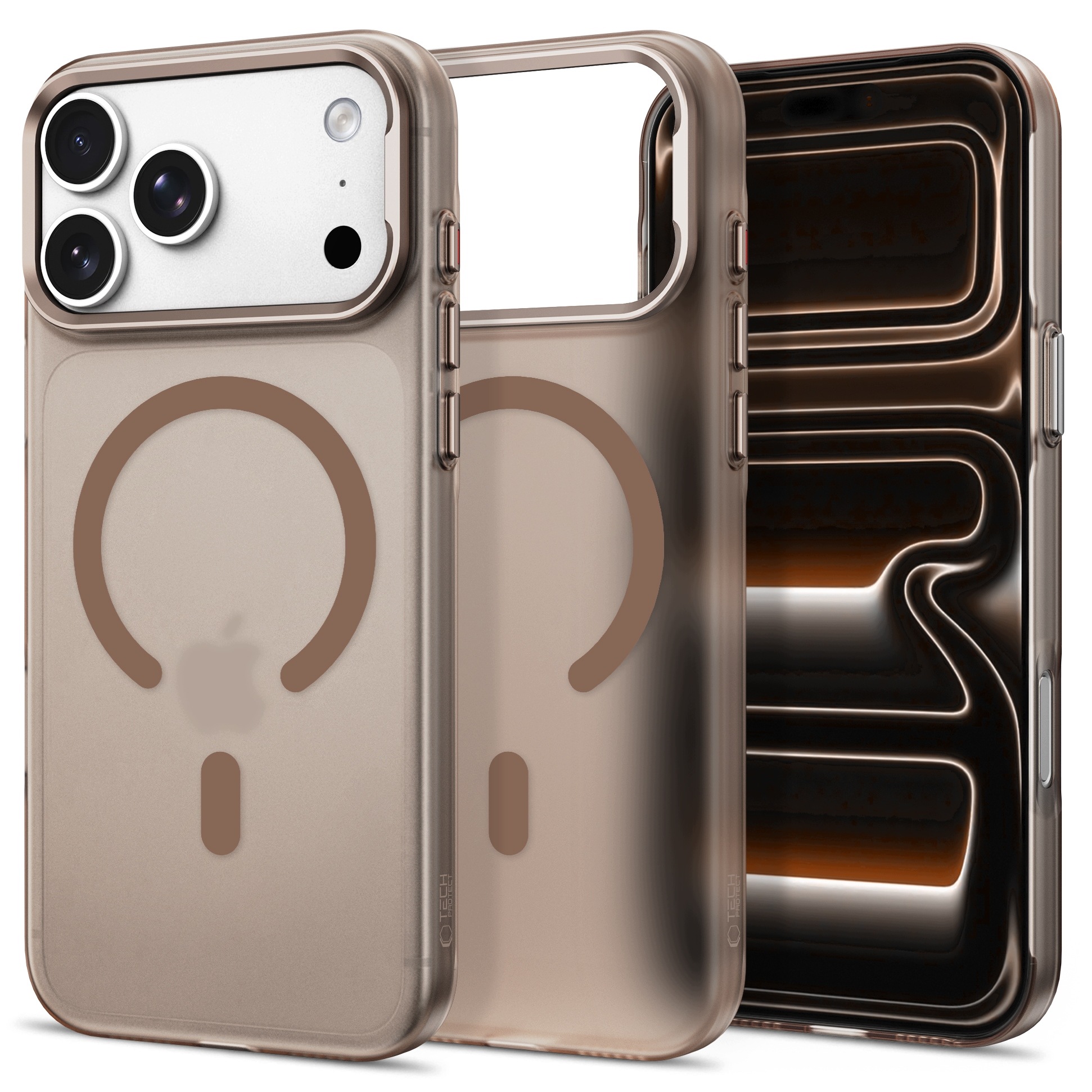 Tech- Protect Magzero MagSafe iPhone 17 Pro 18 Pro Matte Desert Gold Tech-