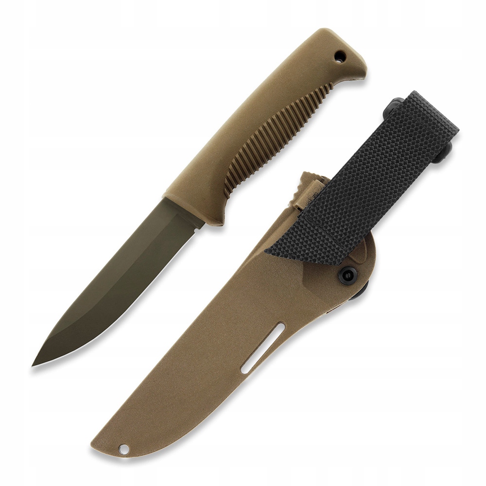 Nůž Peltonen Knives M07 Ranger Puukko Cerakote Fde Rukojeť a Pouzdro Coyote