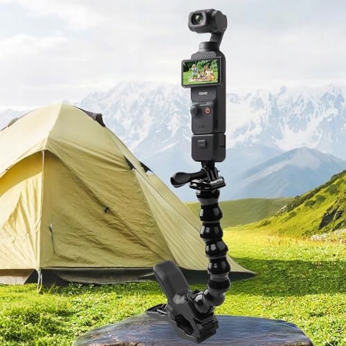 Elastyczny Uchwyt Gęsia Szyja Action Kamera Do GoPro Hero 13 12 SUPTIG — miniatura 9