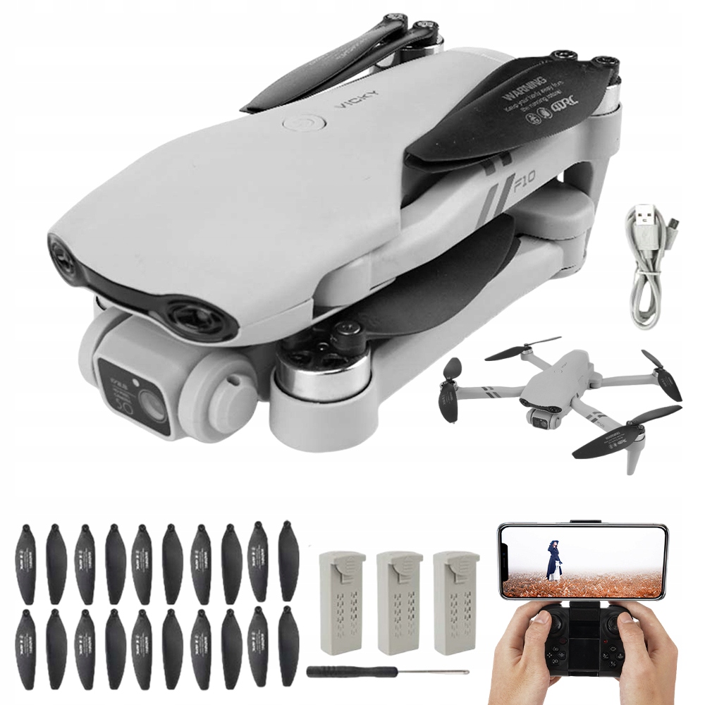 Skládací Dron 2.4G S Kamerou A Funkcí Smart Return (návrat Jedním Tlačítkem)