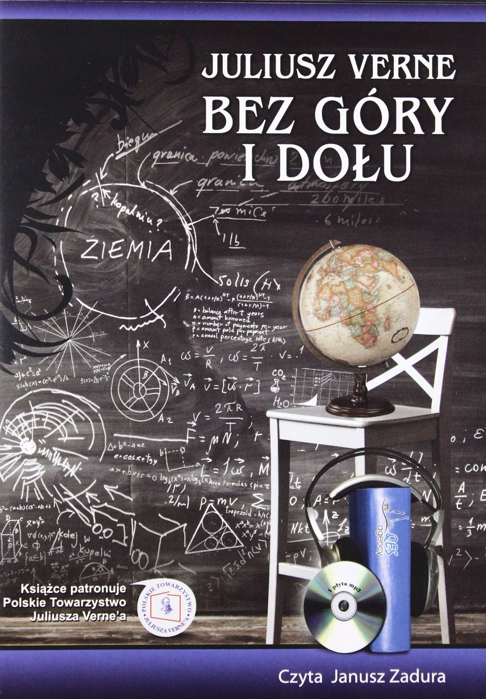BEZ GÓRY I DOŁU - JULIUSZ VERNE (AUDIOBOOK) (CD-MP