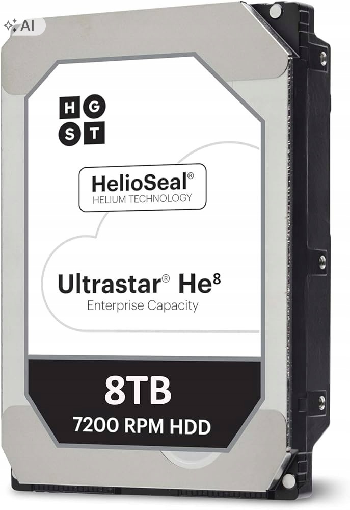 Dysk twardy Hgst HUH728080ALE600 8TB Sata III 3,5"