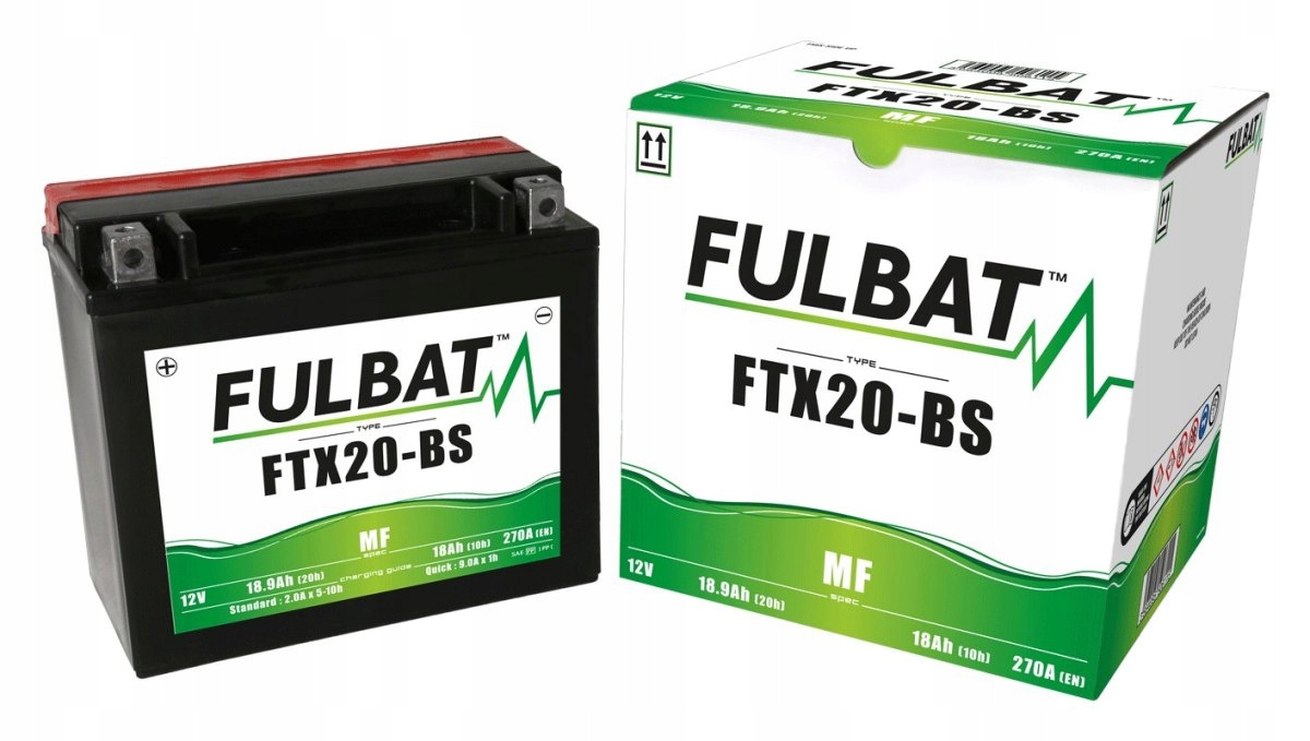 Batéria Fulbat YTX20-BS (agm, obsluhovací, kyselina súčasťou balenia)