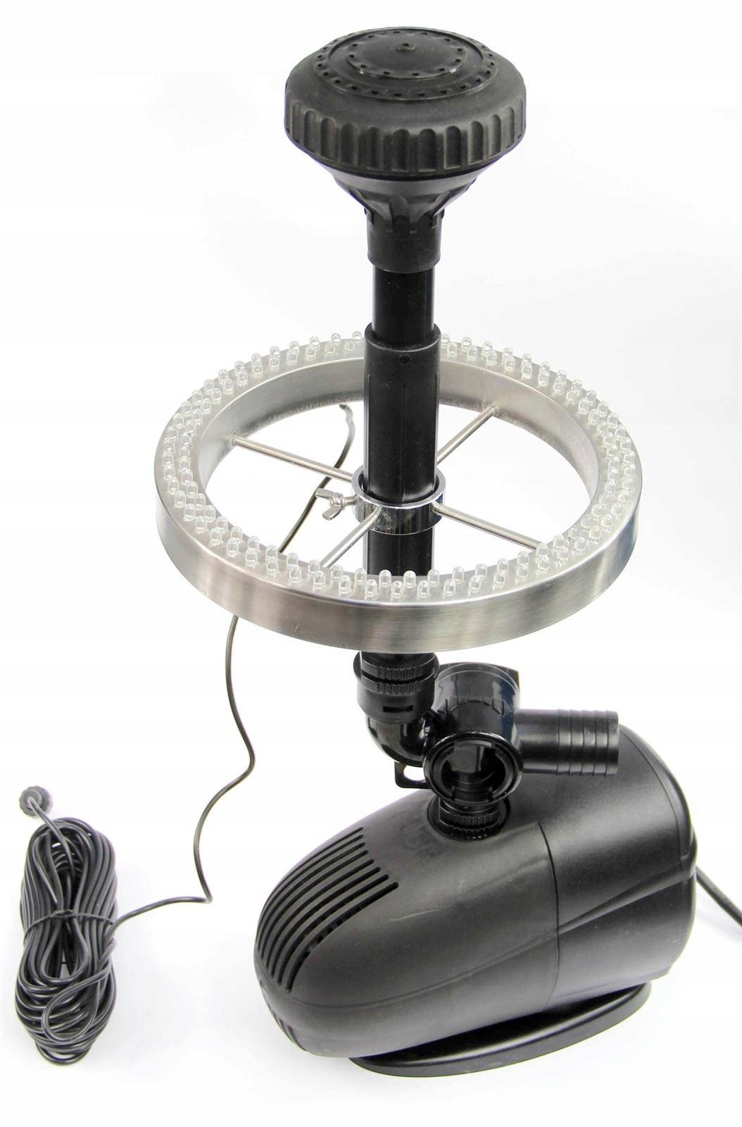 RING 120 LED BIAŁY 9W OŚWIETLENIE POMP FONTANN OCZKA WODNEGO Moc 9 W