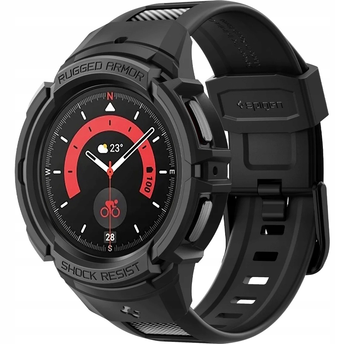 

Etui +pasek do Galaxy Watch 5 Pro 45 Spigen Rugged