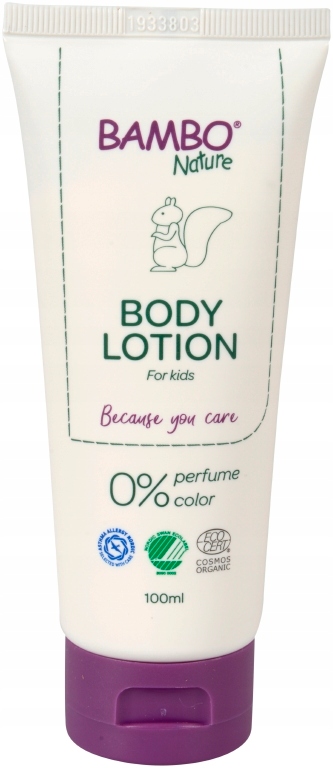 Balsam do ciała dla dzieci Bambo Nature (100 ml)