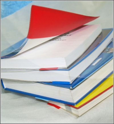 Okładka na książkę regulowana 268 mm x 490 mm kolorowa kieszeń Mir-Pol