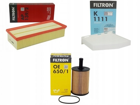 

Komplet Filtrów Filtron Caddy 1.9TDI 2.0TDI 04-10