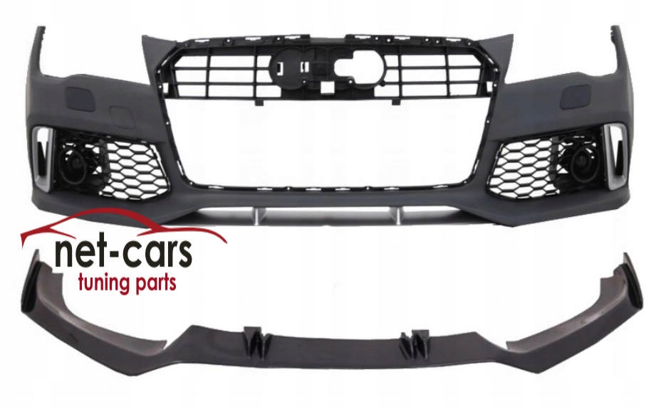 SPOILER PRZOD AUDI A6 4G C7 15-18 LOOK RS6 M SPORT