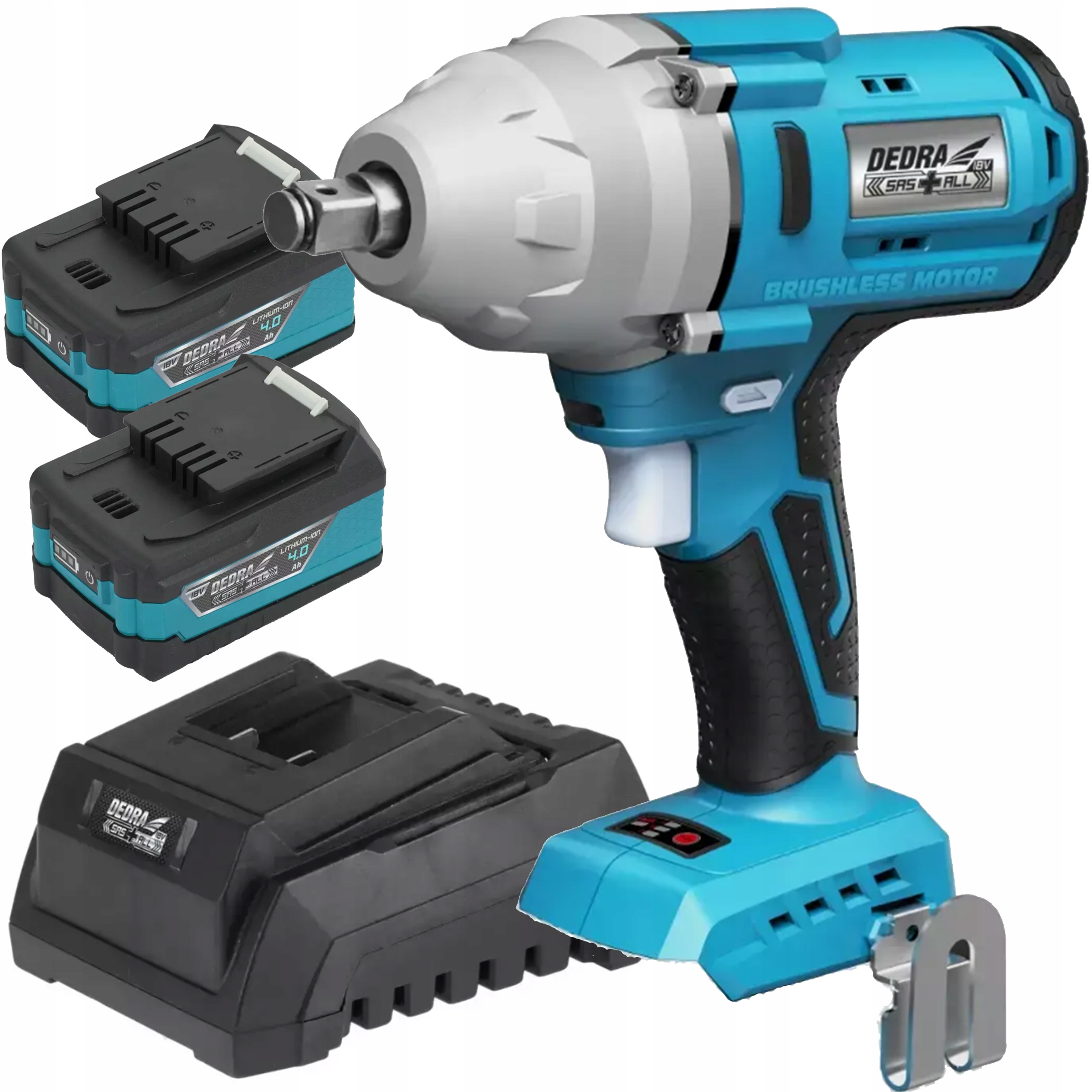 

Dedra Klucz udarowy akumulatorowy 600 Nm DED7157