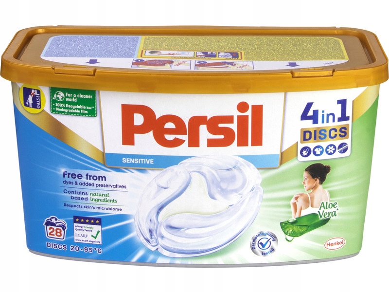 

Kapsułki do prania Persil Discs Sensitive 28 szt.