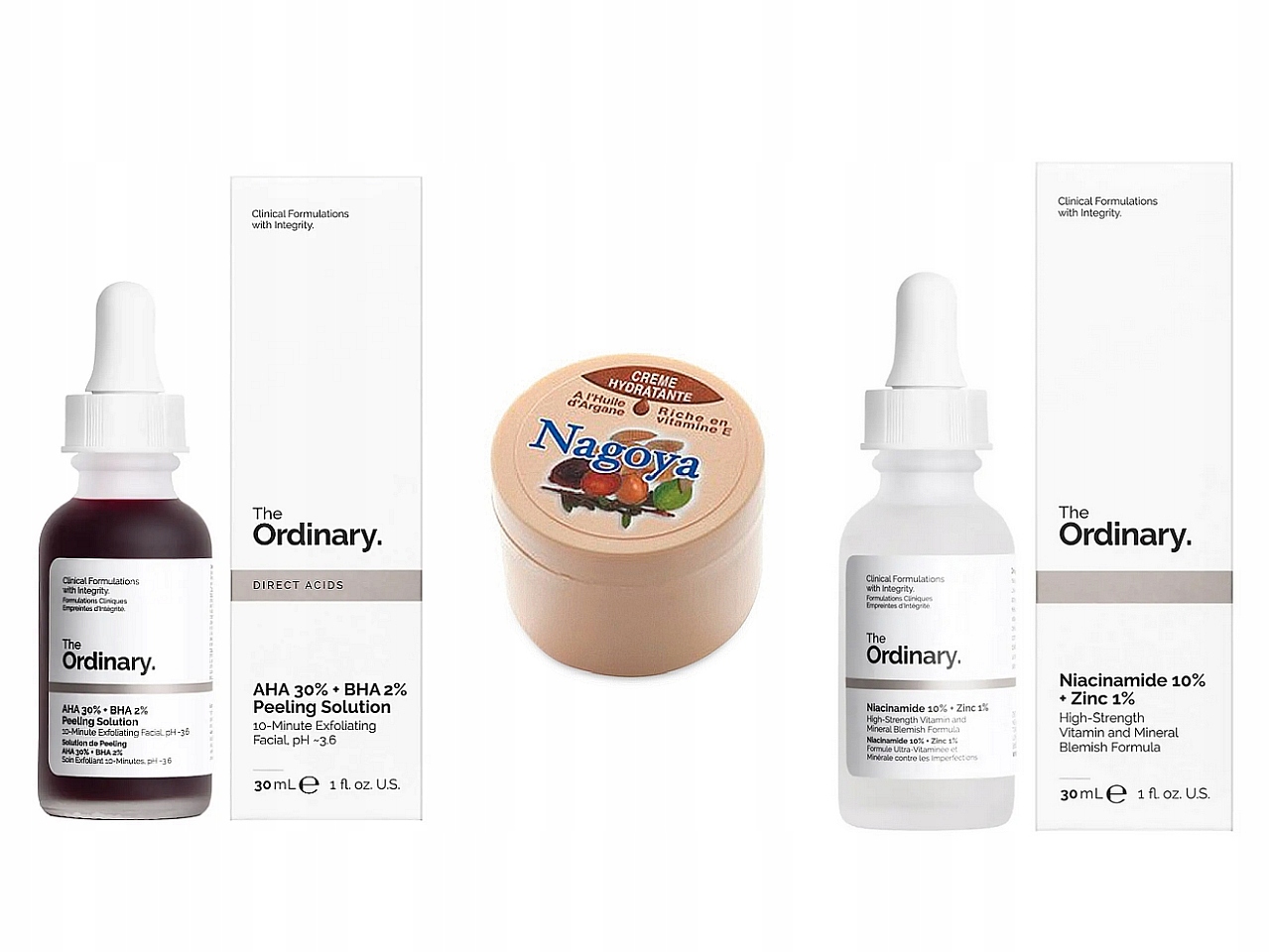 

Ordinary Niacinamide 10% Zinc 1% Aha 30% Bha 2%