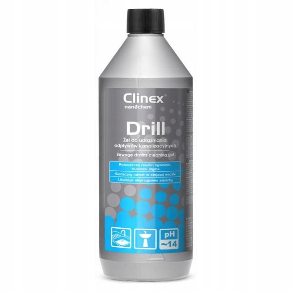 

Clinex Drill Żel Do Udrażniania Rur 1L