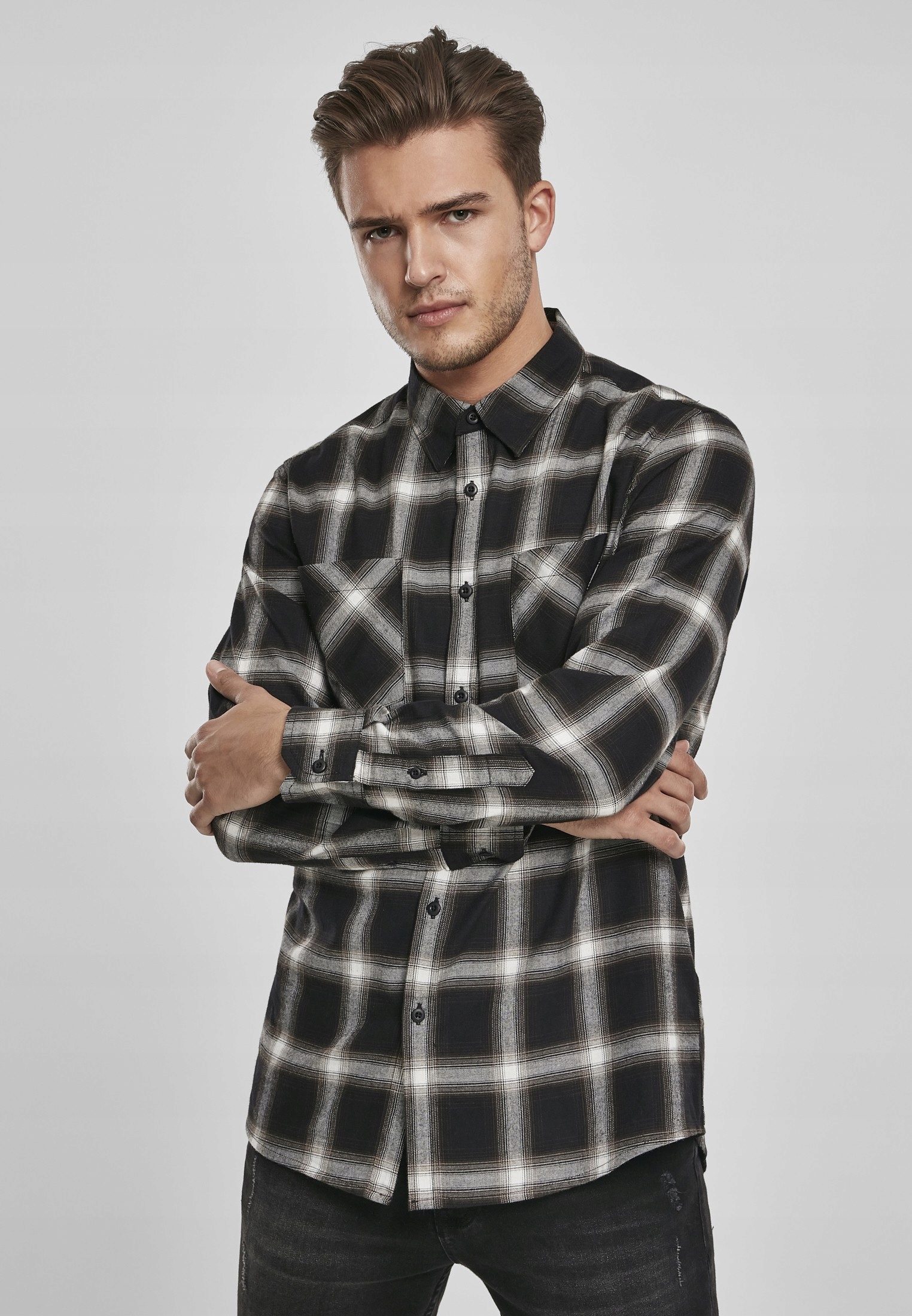 

Koszula Flanelowa Urban Classics Adidas Checke S