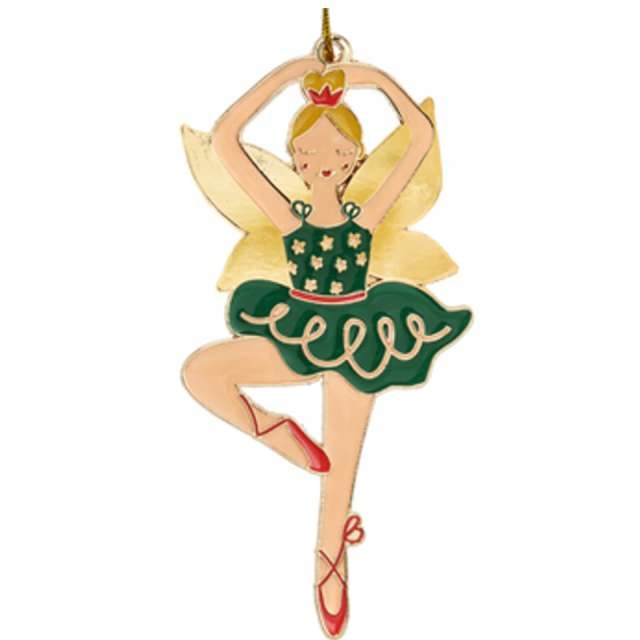 

Zawieszka ozdoba Choinkowa baletnica Balerina met