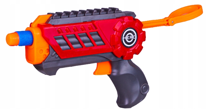 ZESTAW PISTOLET NA STRZAŁKI PIANKOWE Wyrzutnia 2SZ Marka inna