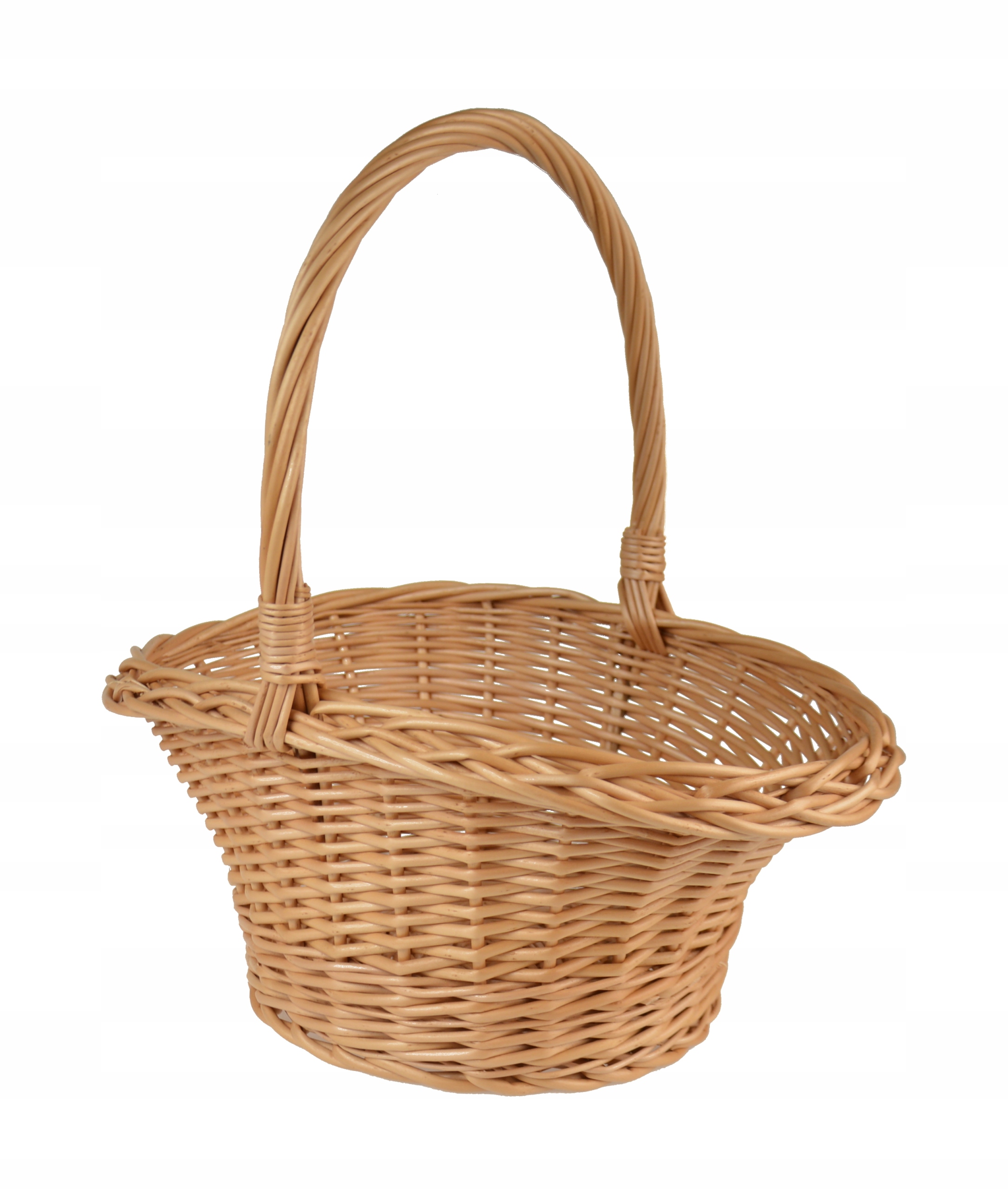 Wiklinowy KOSZYCZEK WIELKANOCNY NA ŚWIĘCONKĘ roz.M