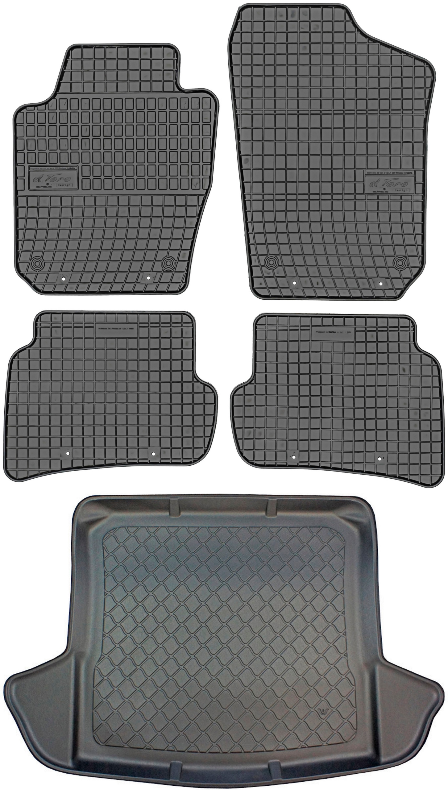 Seat Ibiza St Kombi 2010-2016 Koberce s rohožou