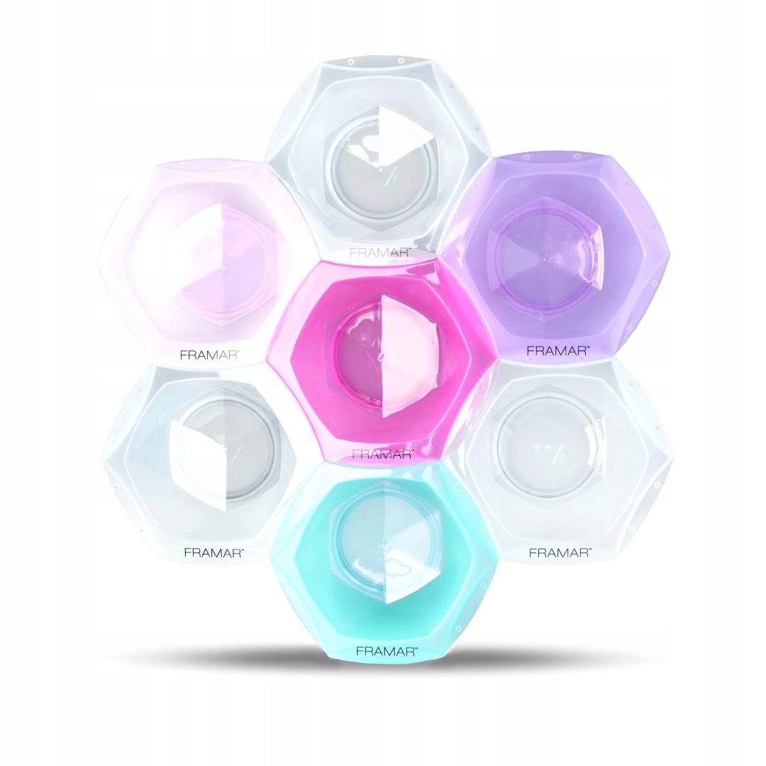 Framar Sada Misek Na Barvení A Barvení Miska Connect 7 Ks