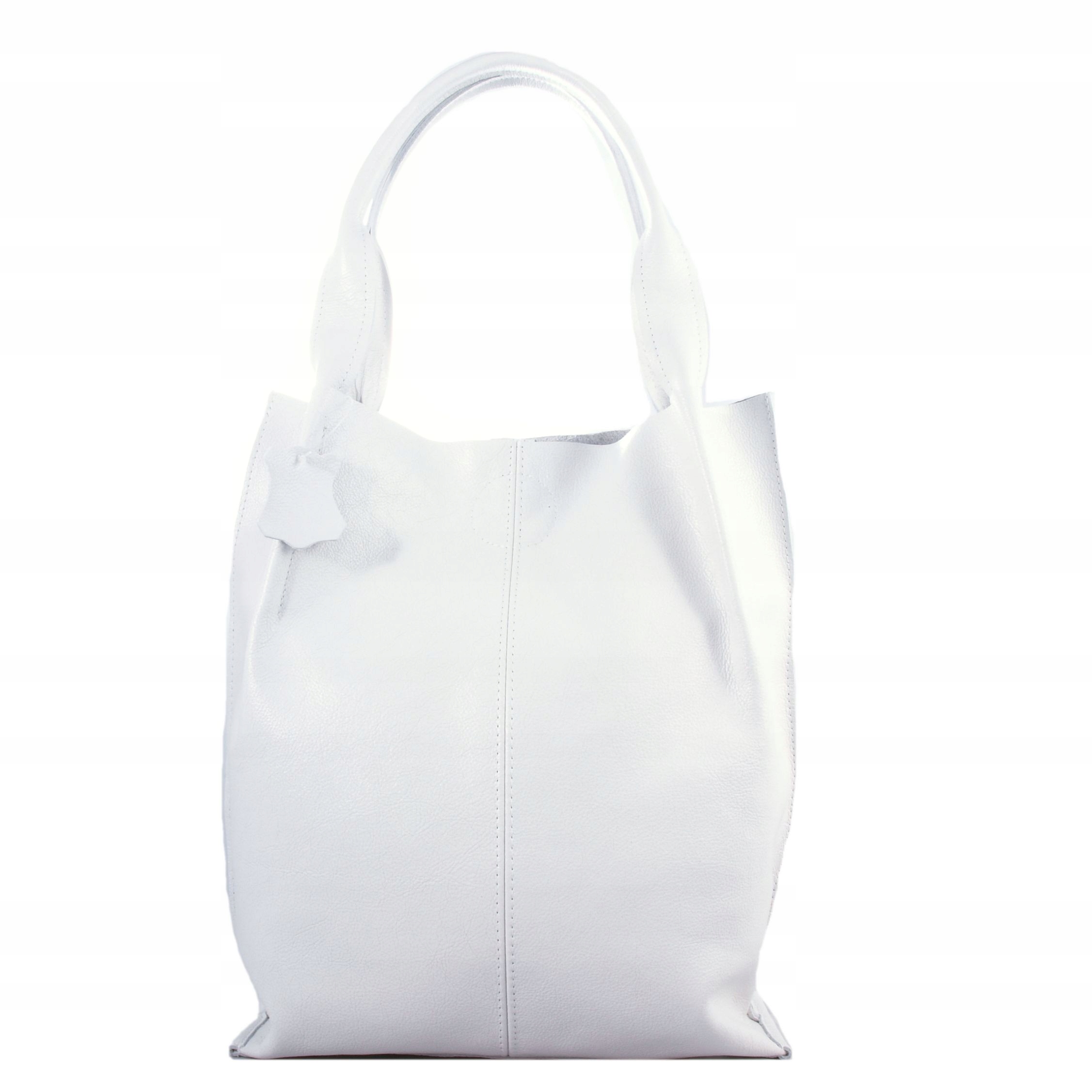 

Torebka Skórzana Shopper Skóra Naturalna Torba