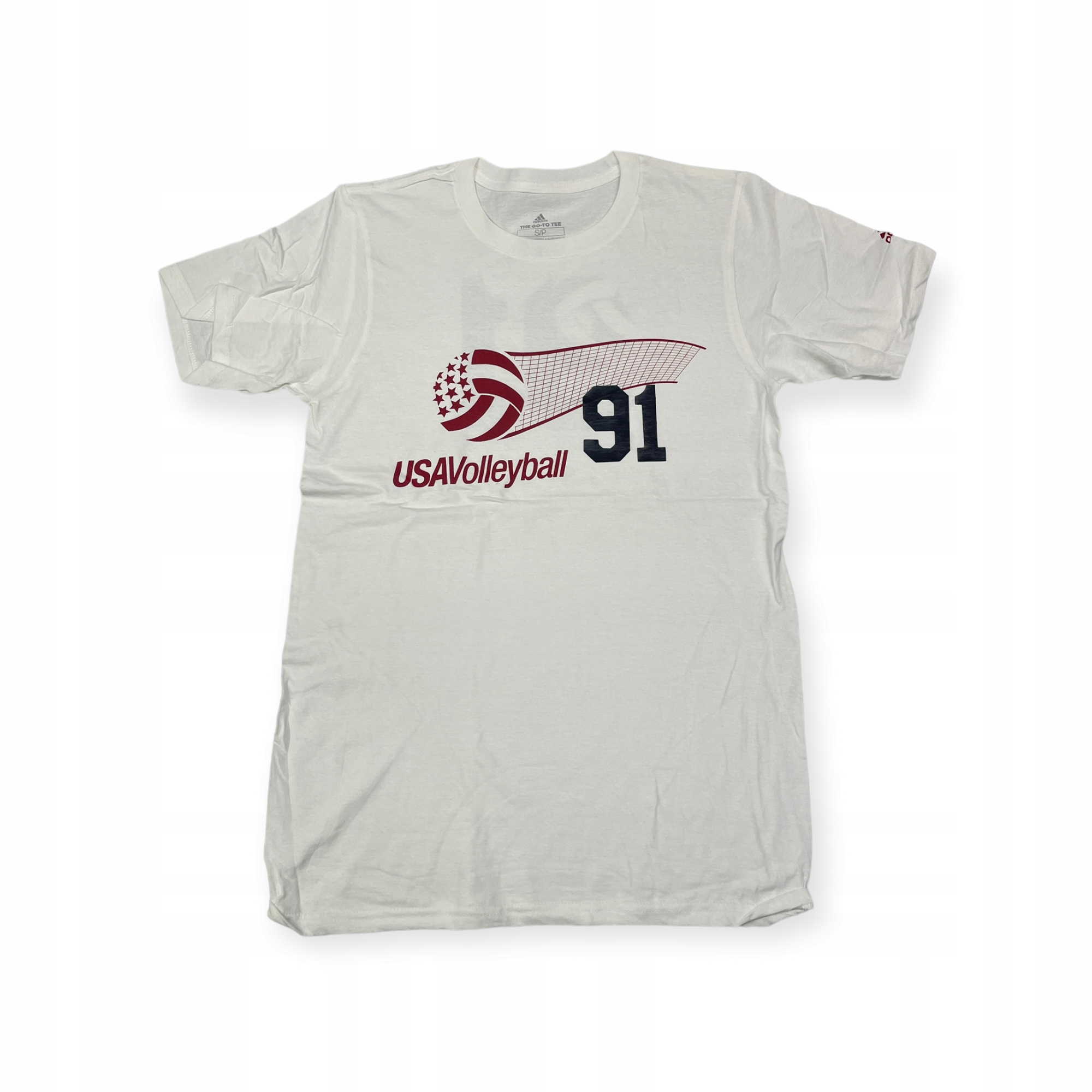 Koszulka męska biała ADIDAS VOLLEYBALL S 91