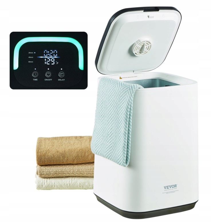 Ohřívač ručníků 20 litrů Displej: Led obrazovka