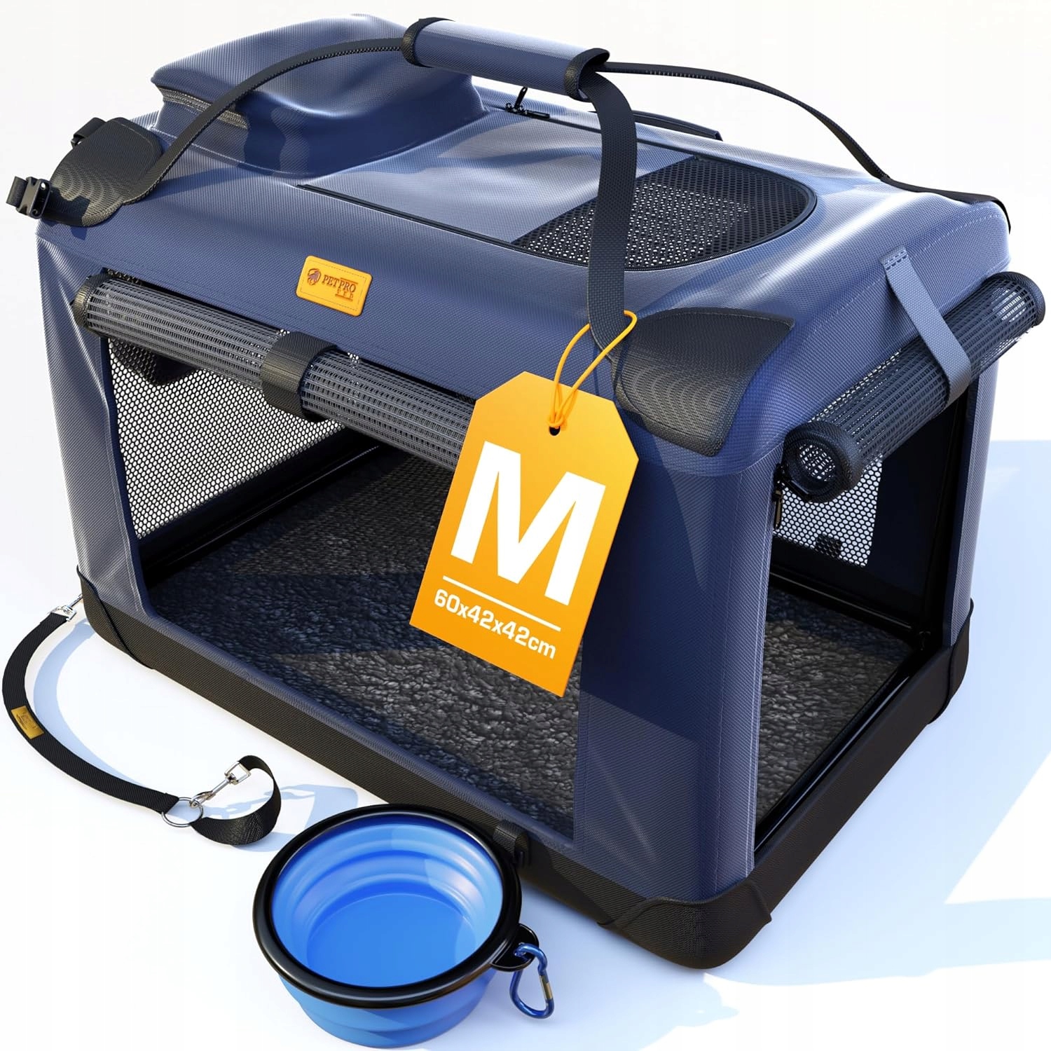 Levně Přepravka Pro Psa Kočku Skládací Taška Petproved Univerzální