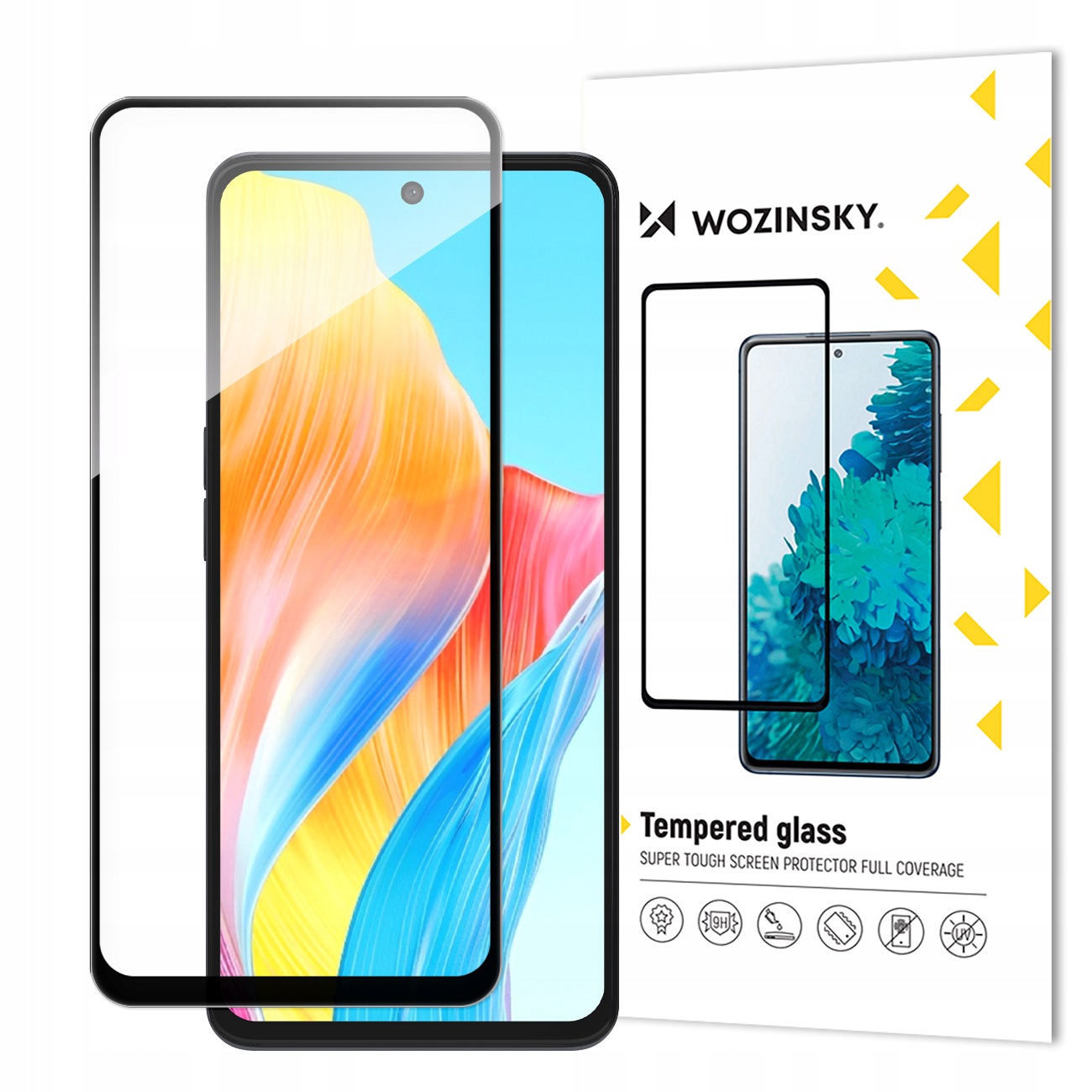 Szkło hartowane ochronne na cały ekran do Realme 11 Tempered Glass