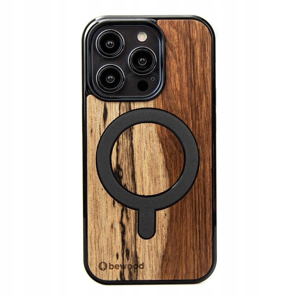 Dřevěné Pouzdro Bewood pro iPhone 15 Pro Mango s MagSafe