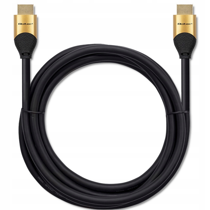 Kabel HDMI - HDMI v2.1 PREMIUM | 3m | Qoltec | 8K | Ultra High Speed Marka Qoltec