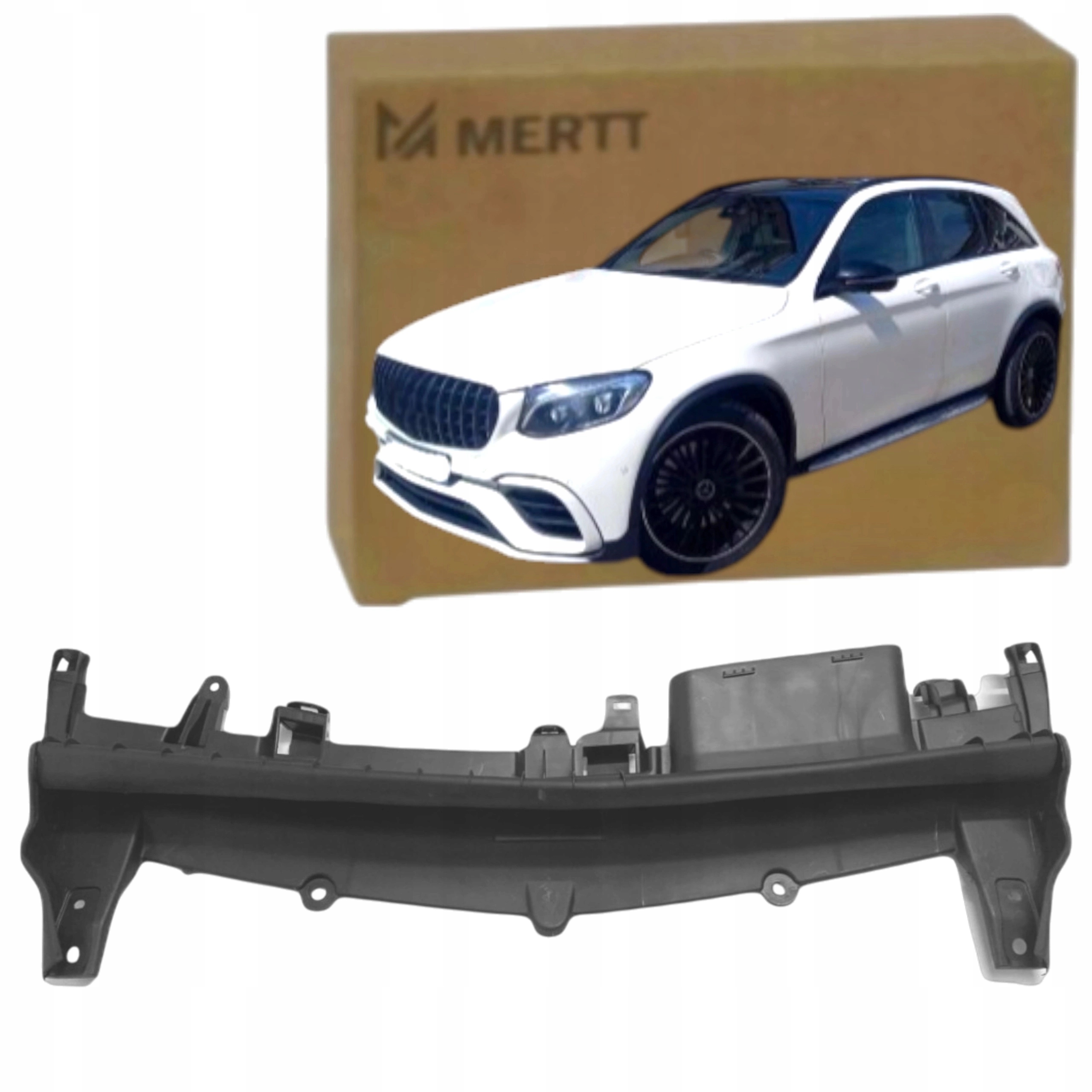 volant vzduchu, nástavec na čelní pás Mercedes X253 Glc A2535000600