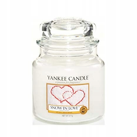 

Yankee Candle Świeca Średnia Snow in Love 65-75h