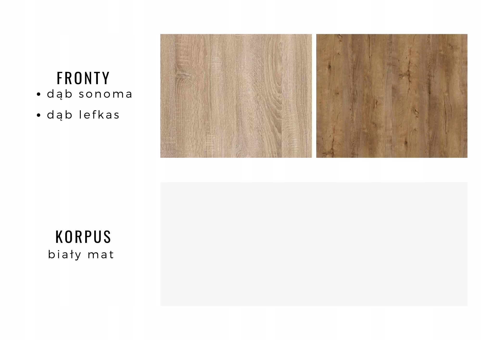 NOWOŚĆ!! Meble kuchenne ODETA 1A - 2 kolory Kod producenta 894614456841684