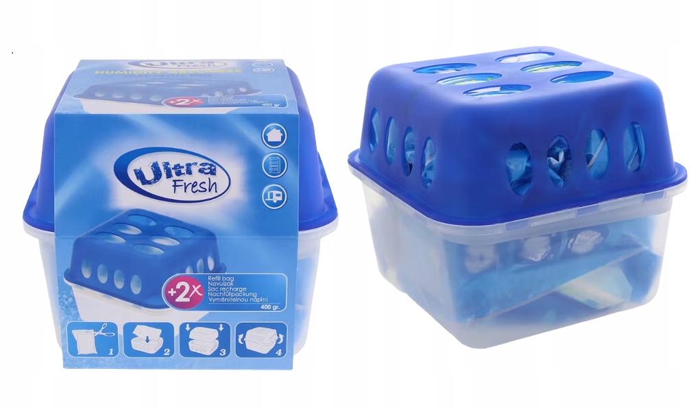 

Mini Pochłaniacz Wilgoci 2X400G Ultra Fresh