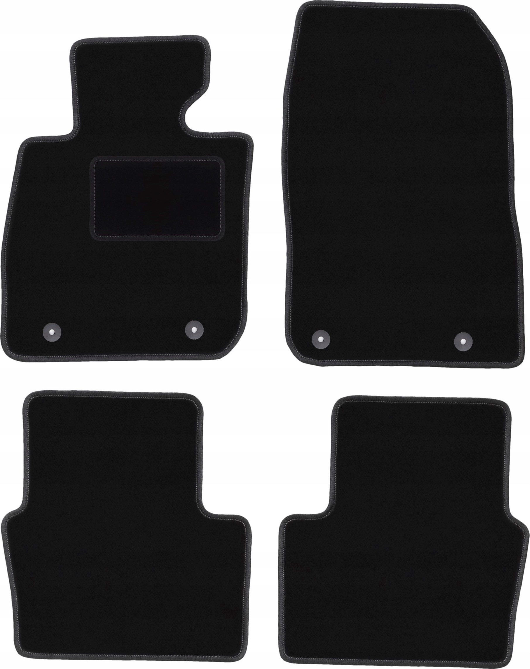 Autokoberce velurové pro Mazda CX-3 crossover (2015-)