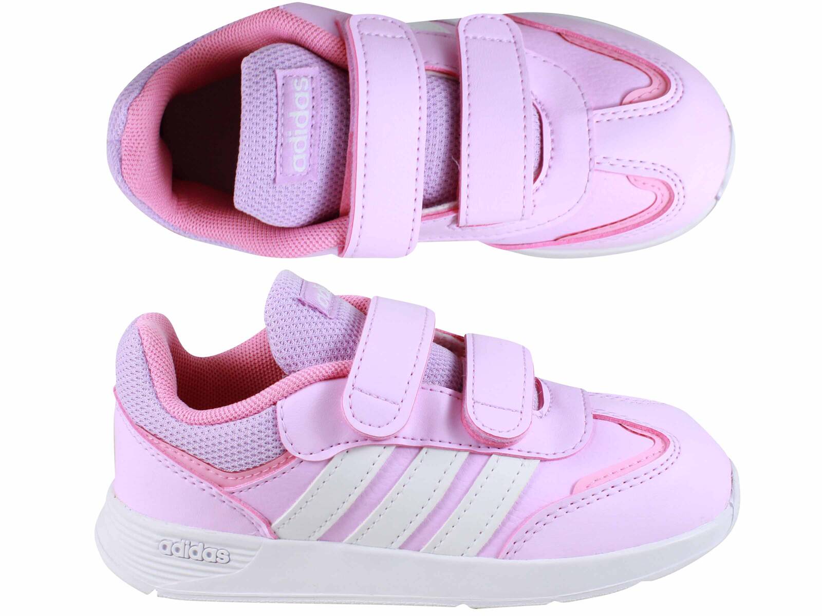 Adidas Tensaur Switch Cf JI1051 Buty Dziecięce Na Rzepy Róźowe