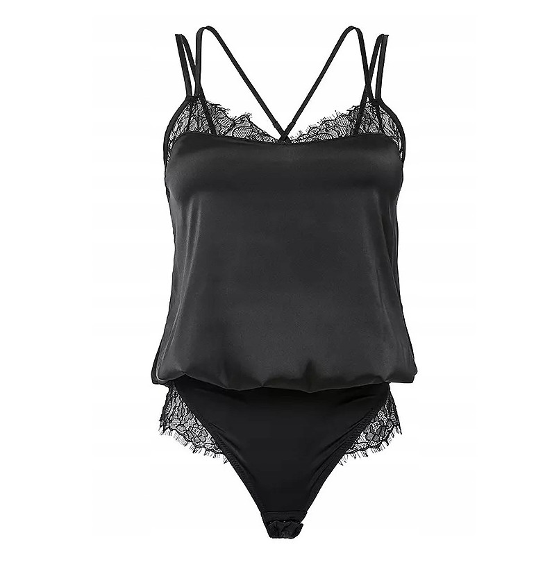 32 BODY SATYNOWE CZARNE rxj
