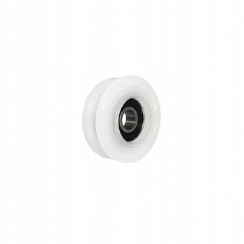 Zabi rolka poliamidowa 45mm profilowana na linkę 8mm z łożyskiem C45/8Ł