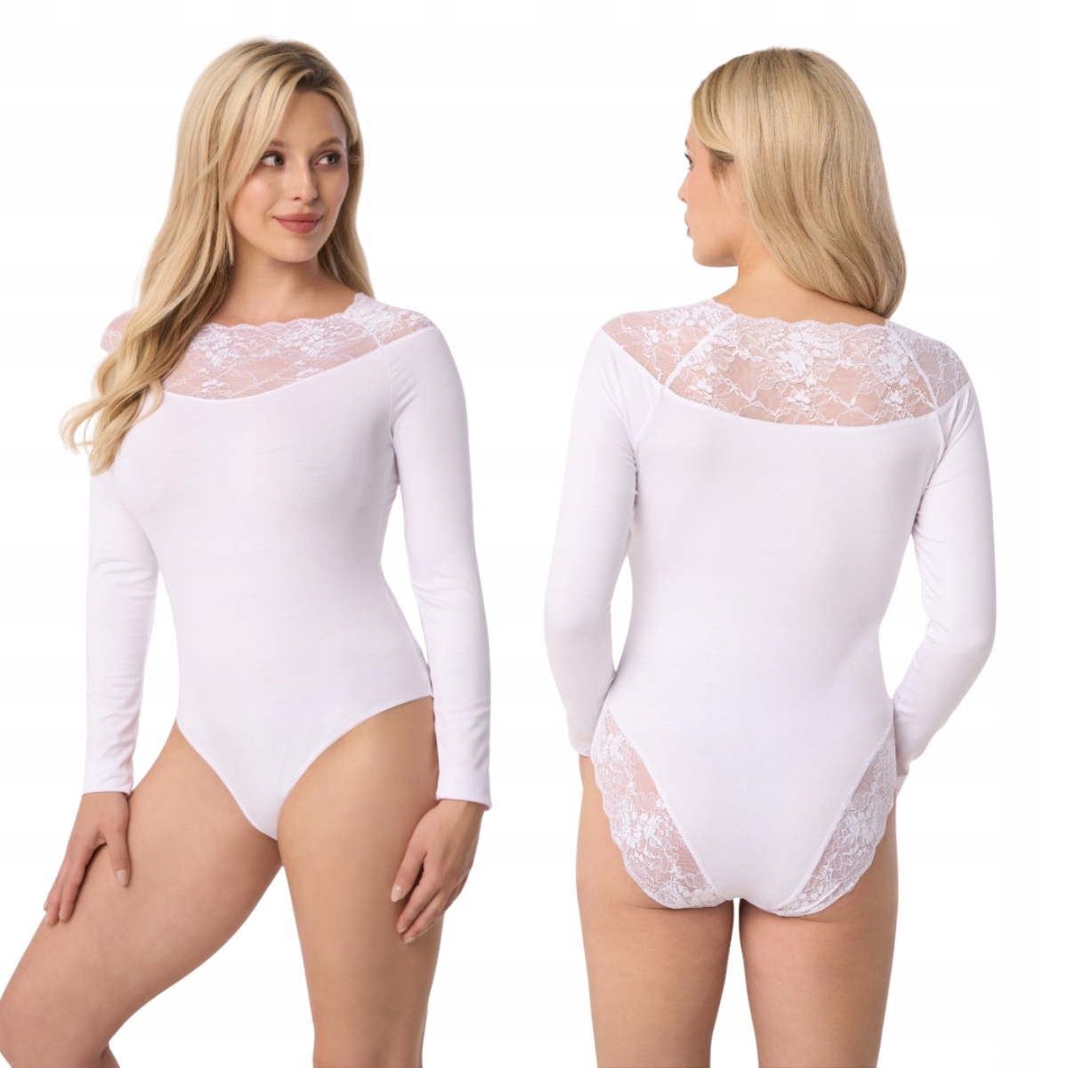 Elegantní černé dámské body Babell Body Maddalena Polský značky vel XL