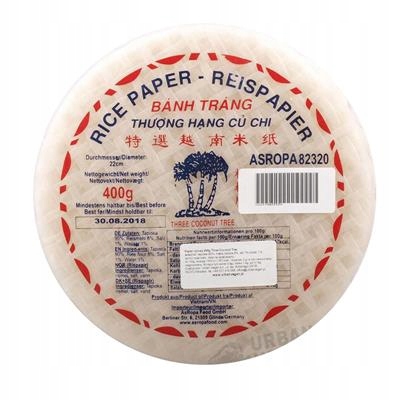 

Papier ryżowy 22cm 400g Asropa